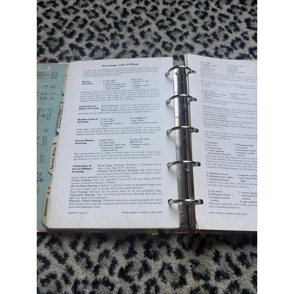 Better Homes & Gardens Cook Book 19th Printing of De Luxe‎ Edition 1949 VTG Read